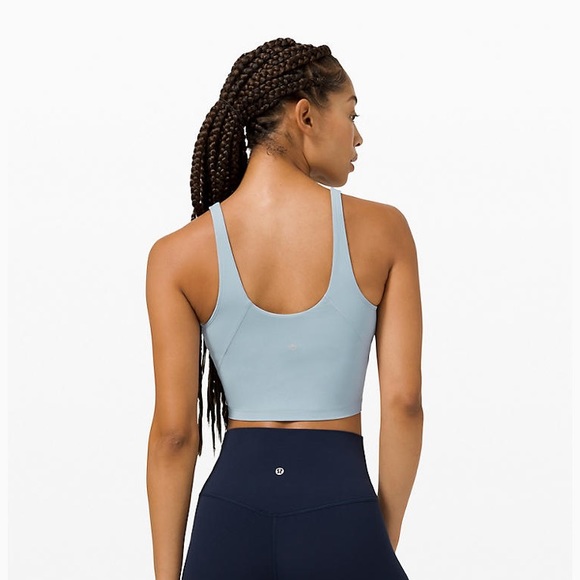 SOLD -NWT lululemon align tank in chambray - Picture 2 of 3